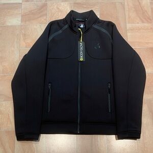 NWT Body Glove Men’s Black Neoprene Wetsuit Scuba Stretch Zip Jacket
